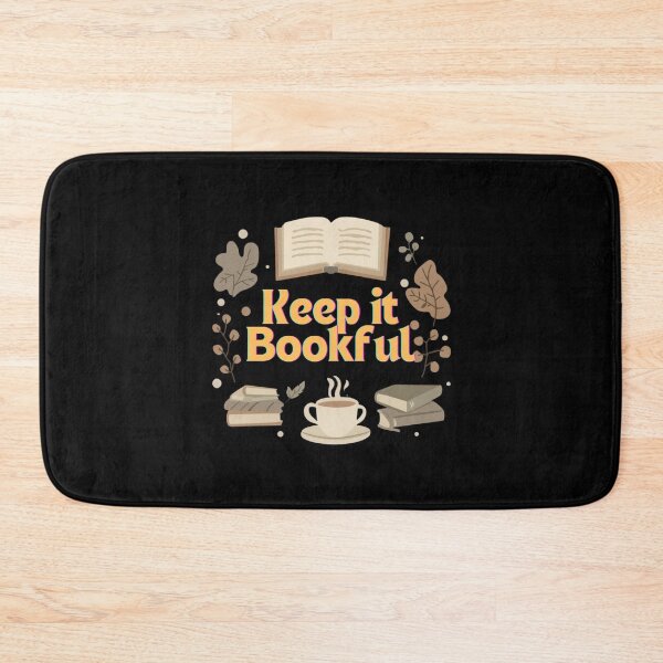Item preview, Keep It Bookful – Cozy Reading Quote Design designed and sold by Happyhoo1.