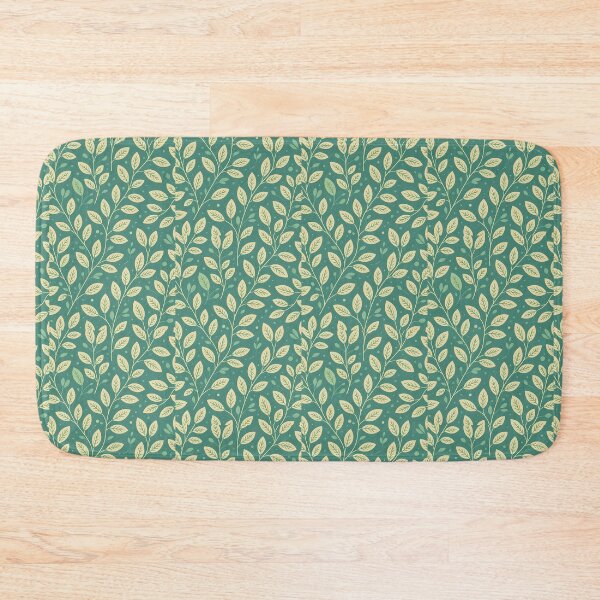Item preview, Dark Green Theme, Botanical Leaves, Minimalist Modern Stylize, Repeated Texture Pattern (image size 8320x12480) designed and sold by Digital-Davinci.