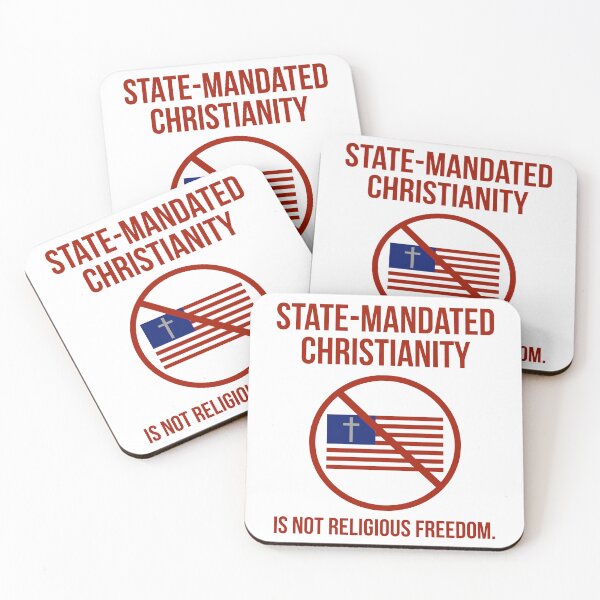 Item preview, State mandated Christianity is not religious freedom  designed and sold by Rachel the Artist .