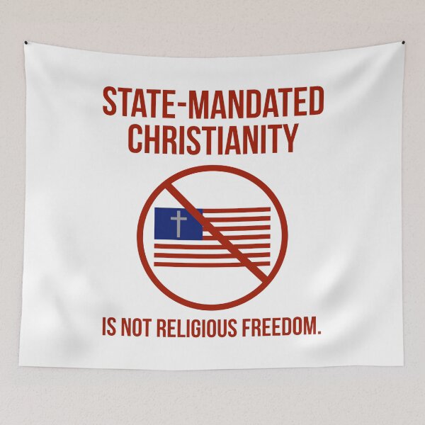 Item preview, State mandated Christianity is not religious freedom  designed and sold by Rachel the Artist .