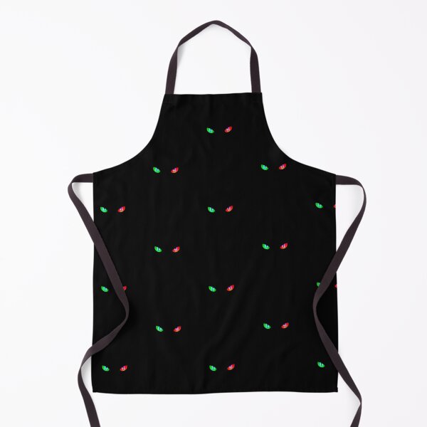 Item preview, Neon Cat Eyes – Vibrant Rainbow Glow on Black Background designed and sold by PixelVibe782.