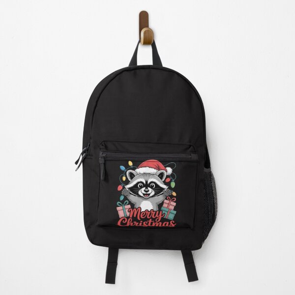 Item preview, Funny Raccoon Santa Hat Animals Lovers Ugly Christmas Pajama designed and sold by Ikwalima.