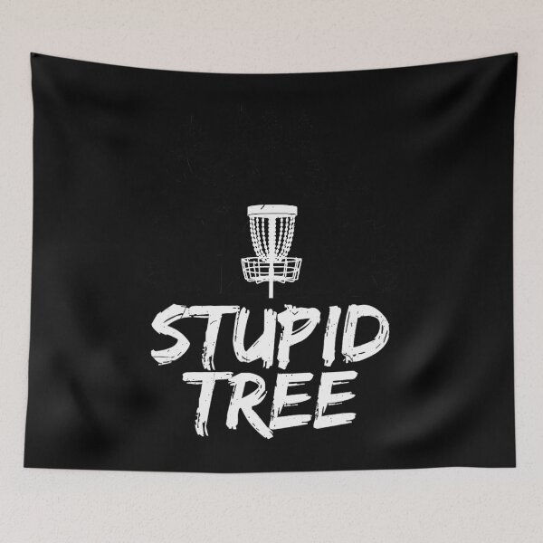 Item preview, Stupid Tree Disc Golf 	 Funny Frisbee Golf Tee 	 		 designed and sold by rtrwcxqvcw57.