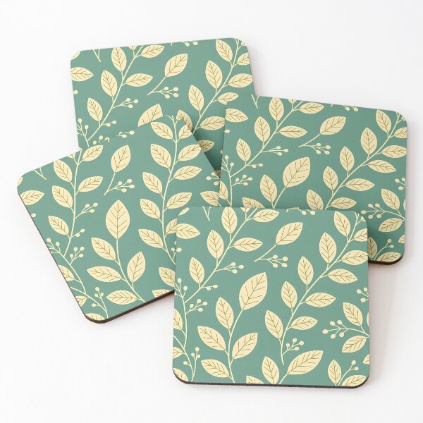 Item preview, Dark Green Theme, Botanical Leaves, Minimalist Modern Stylize, Repeated Texture Pattern (image size 8320x12480) designed and sold by Digital-Davinci.