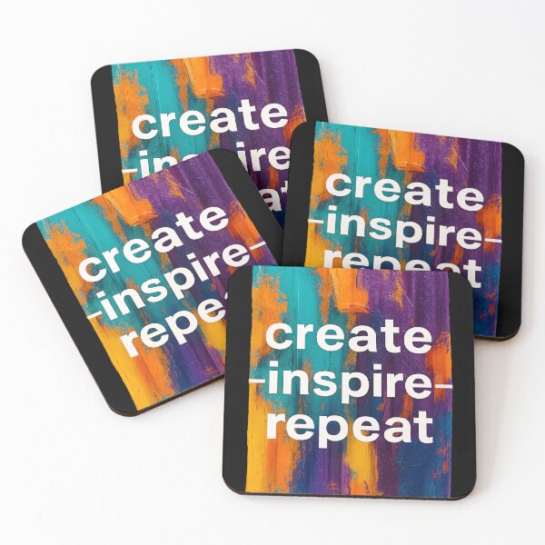 Item preview, Create Inspire Repeat designed and sold by RandomPrints.