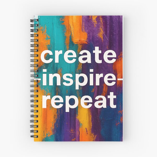 Item preview, Create Inspire Repeat designed and sold by RandomPrints.