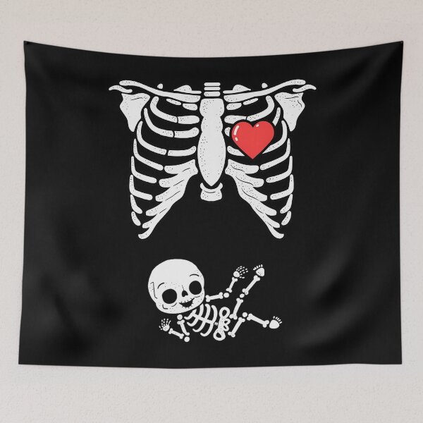 Item preview, Skeleton Pregnancy Announce		 XRay Halloween Costume 		 designed and sold by buupxrcp2.
