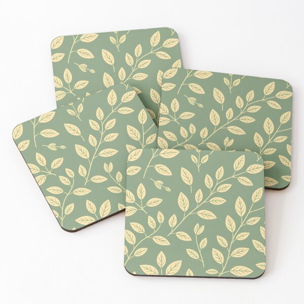 Item preview, Dark Green Theme, Botanical Leaves, Minimalist Modern Stylize, Repeated Texture Pattern (image size 8320x12480) designed and sold by Digital-Davinci.