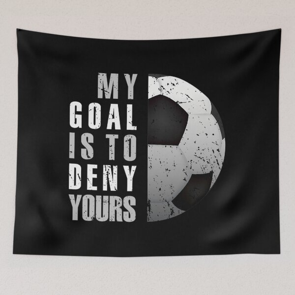 Item preview, My Goal Is To Deny Yours Soccer Goalie Distressed Goalkeeper 		 designed and sold by ofwupkwa94.