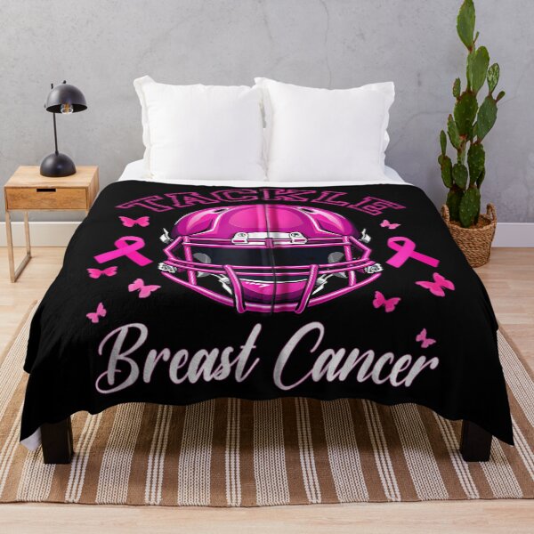Aperçu de l'œuvre Tackle Football Pink Ribbon Soutien à la sensibilisation au cancer du sein Zip créée et vendue par fijfghdfxwa48.