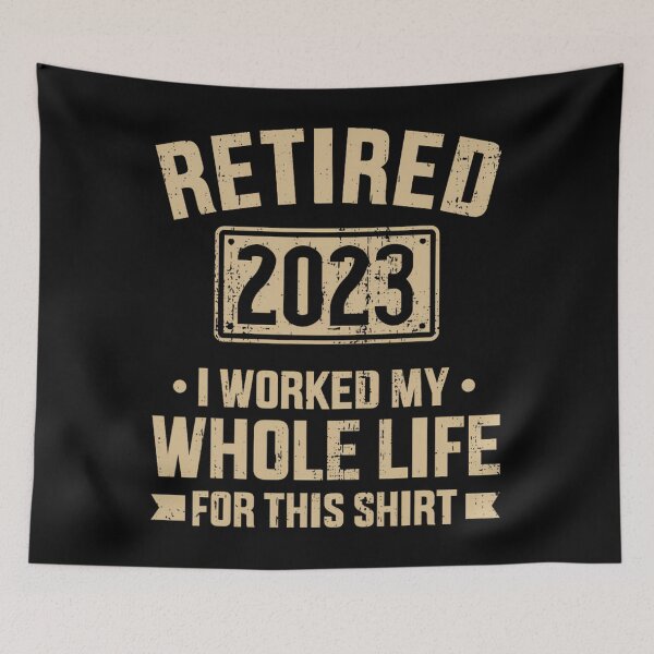 Item preview, Retired 2023 worked whole life for this retire	t 		 designed and sold by eqrdanrh41.