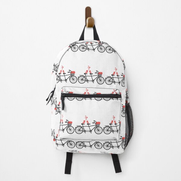 Item preview, Tandem Bicycle With Cute Love Birds Classic 		 designed and sold by gwqqyvxv67.