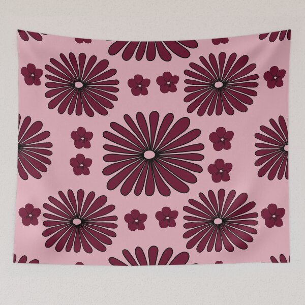 Item preview, Petal Archive: Memory in Maroon Bloom designed and sold by Sierra Visuals.