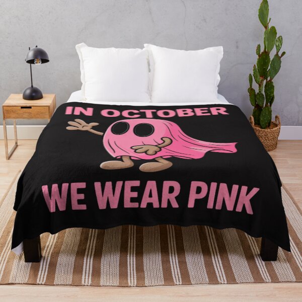 Item preview, Ghost In October we Wear Pink Halloween designed and sold by Ikwalima.