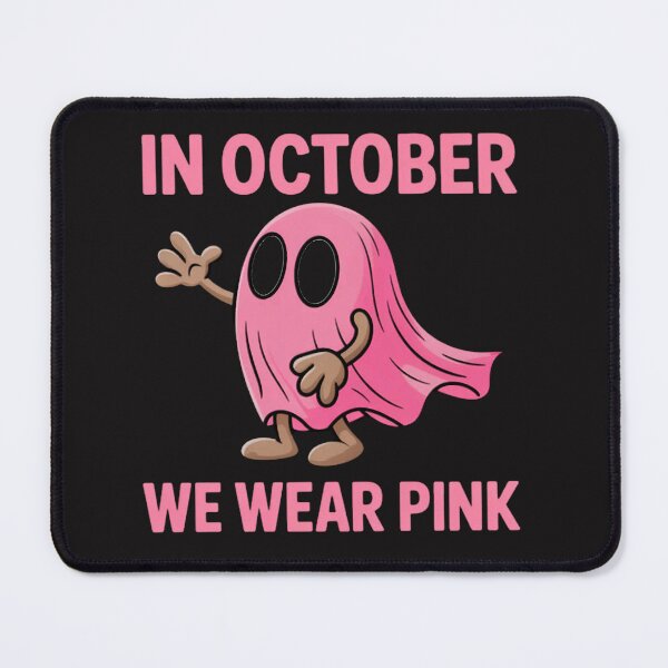 Item preview, Ghost In October we Wear Pink Halloween designed and sold by Ikwalima.