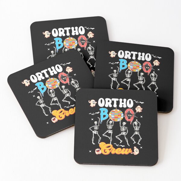 Item preview, Ortho Orthopedic Halloween Boo Crew Skeleton Dancing Nurse 		 designed and sold by fycowtslz64.