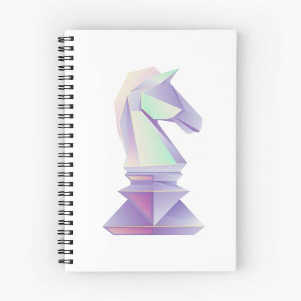 Item preview, graphic of chess knight present in low poly  designed and sold by NiamLab.