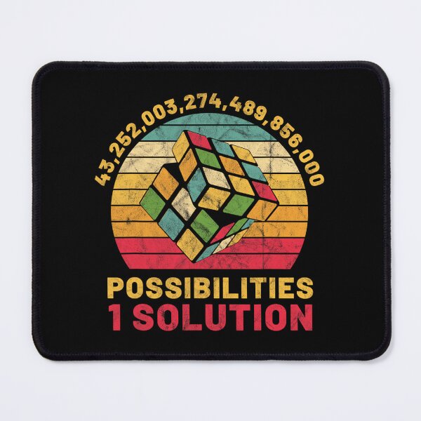 Item preview, Puzzle Cube Funny One Solution Speed Cubing Retro Math designed and sold by mvzonxxqta4.