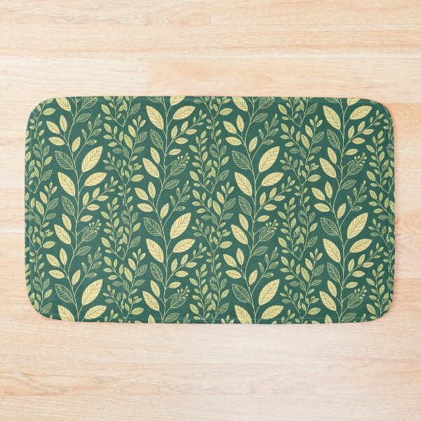 Item preview, Dark Green Theme, Botanical Leaves, Minimalist Modern Stylize, Repeated Texture Pattern (image size 8320x12480) designed and sold by Digital-Davinci.