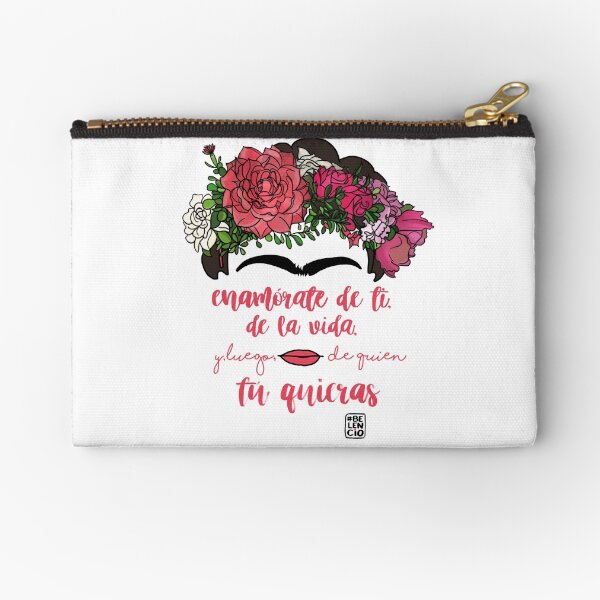 Fall in love with yourself, with life and after whoever you want Zipper Pouch