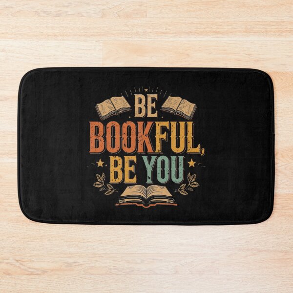 Item preview, Be bookful be you– Cozy Reading vintage style designed and sold by Happyhoo1.