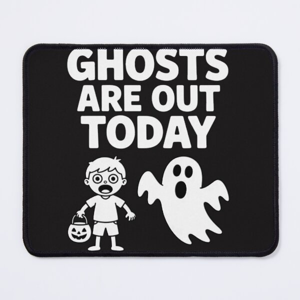Item preview, Ghosts are Out Today Spooky Halloween Quote designed and sold by Ikwalima.