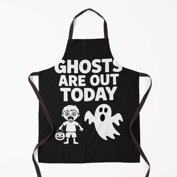 Item preview, Ghosts are Out Today Spooky Halloween Quote designed and sold by Ikwalima.