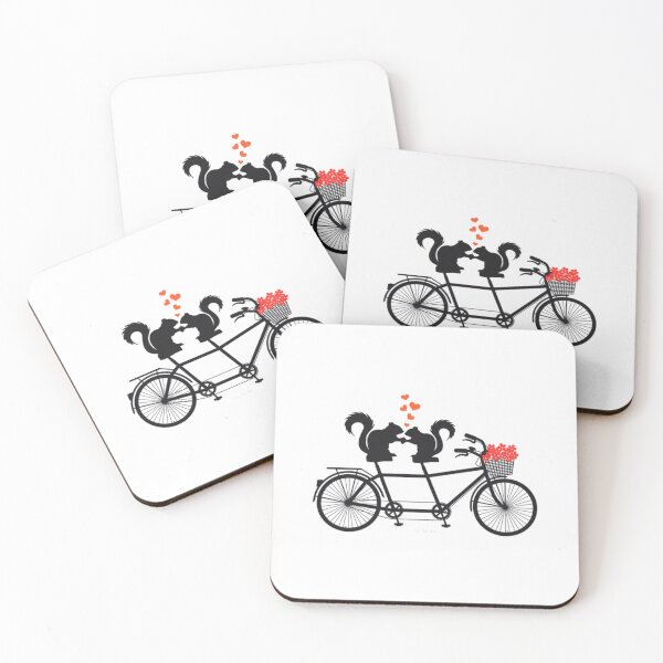 Item preview, Tandem Bicycle With Squirrels  	 designed and sold by gwqqyvxv67.