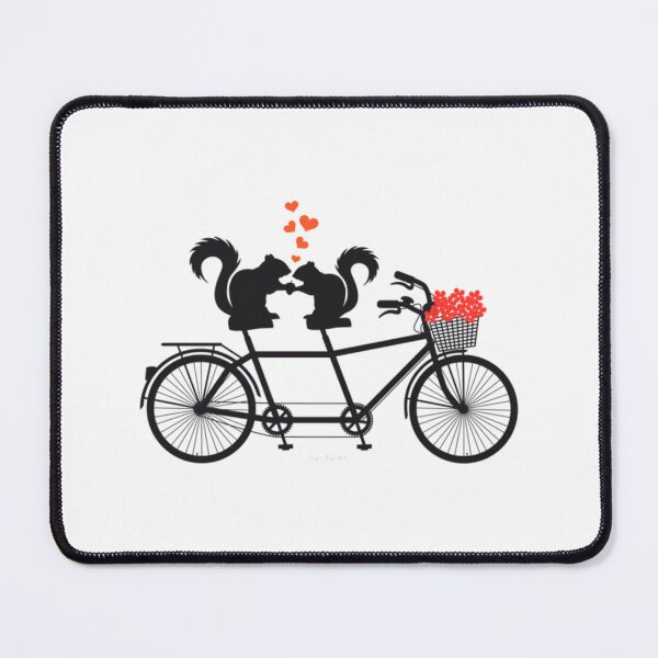 Item preview, Tandem Bicycle With Squirrels  	 designed and sold by gwqqyvxv67.