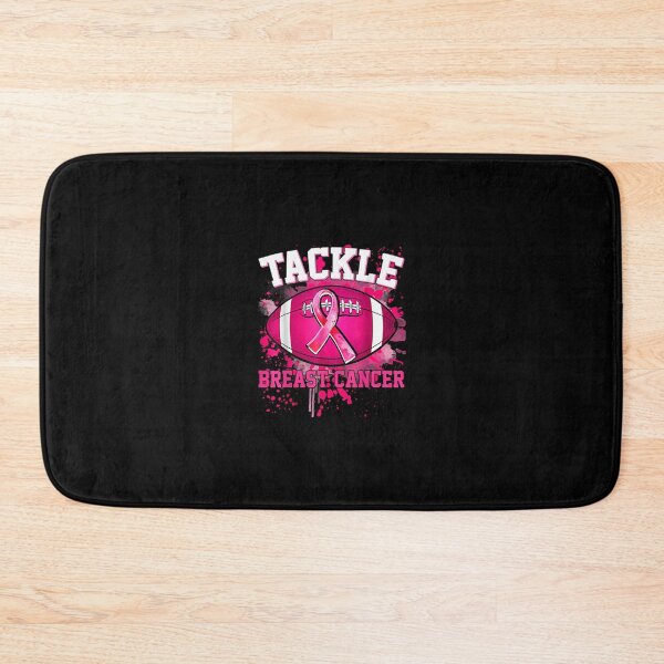 Aperçu de l'œuvre Sweat-shirt de sensibilisation au cancer du sein avec ruban rose Tackle Football créée et vendue par fijfghdfxwa48.