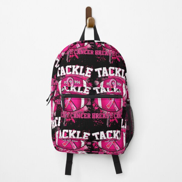 Artikelvorschau, Tackle Football Pink Ribbon Brustkrebs-Bewusstseins-Sweatshirt entworfen und verkauft von fijfghdfxwa48.