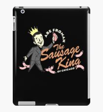 Abe Froman, Wurst-König von Chicago, Weinlese 1986 T-Shirt, ursprünglicher Retro- Entwurf iPad-Hülle & Klebefolie