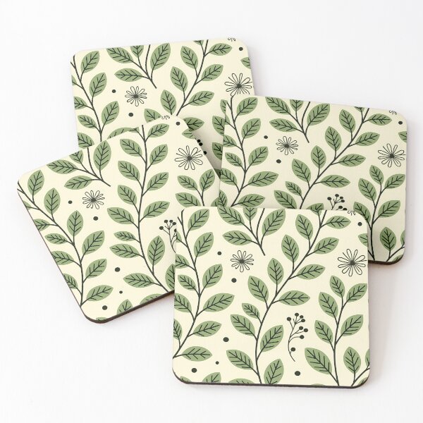 Item preview, Light Green Theme, Botanical Leaves, Minimalist Modern Stylize, light green background, Repeated Texture Pattern (image size 8320x12480) designed and sold by Digital-Davinci.