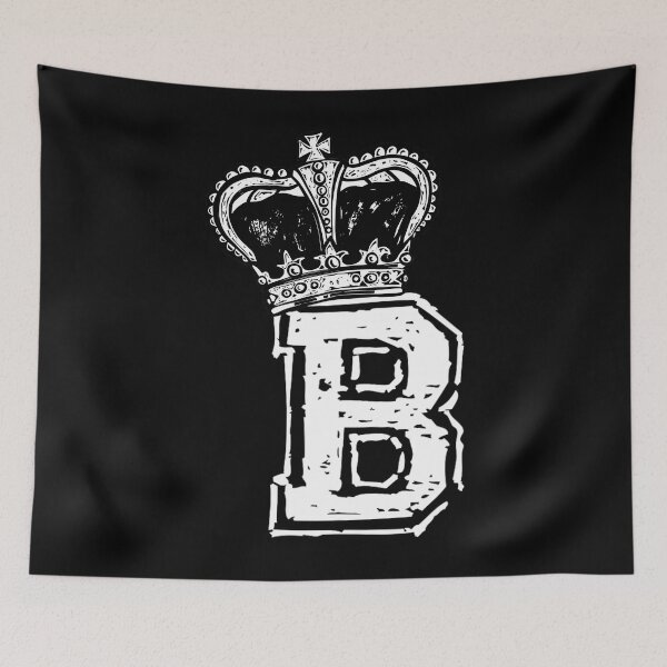 Item preview, Queen B - Letter B And Crown (Bee) 	 		 designed and sold by mvzonxxqta4.