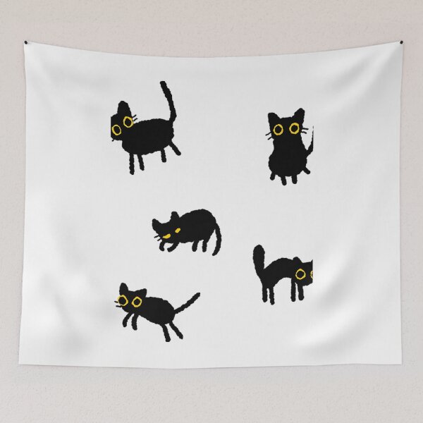 Item preview, Smol Black Cats 	 	 designed and sold by xvjhyapbo23.