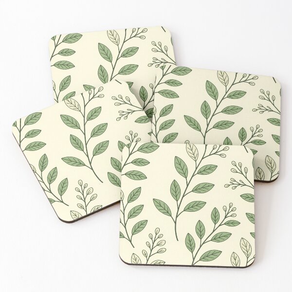 Item preview, Light Green Theme, Botanical Leaves, Minimalist Modern Stylize, light green background, Repeated Texture Pattern (image size 8320x12480) designed and sold by Digital-Davinci.