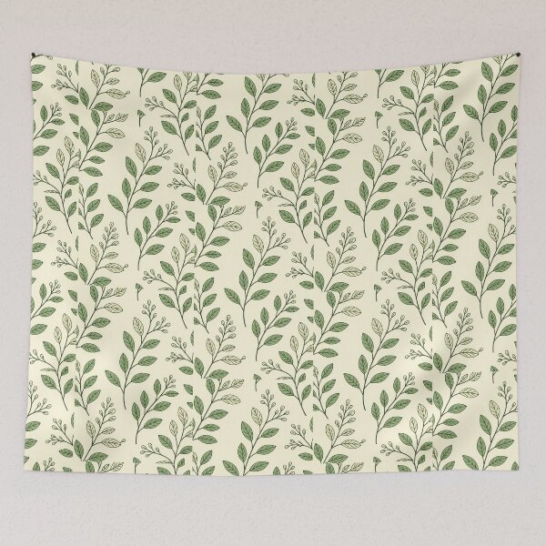 Item preview, Light Green Theme, Botanical Leaves, Minimalist Modern Stylize, light green background, Repeated Texture Pattern (image size 8320x12480) designed and sold by Digital-Davinci.