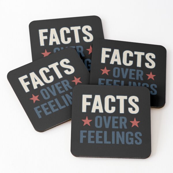 Item preview, Facts Over Feelings designed and sold by Prints-by-Olaf.