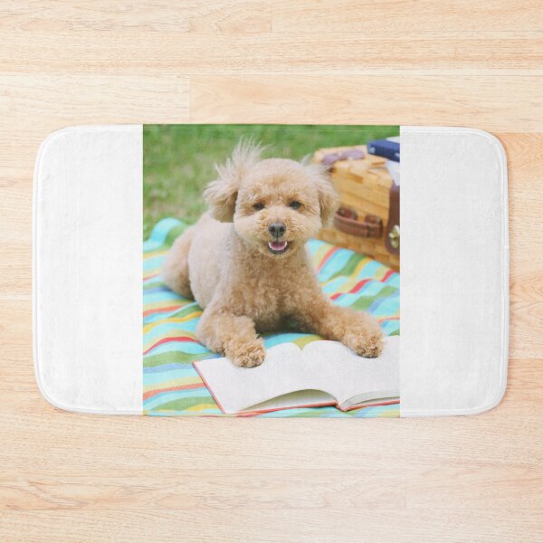Item preview, Poodle Dog Reading Book designed and sold by VanGaldo.