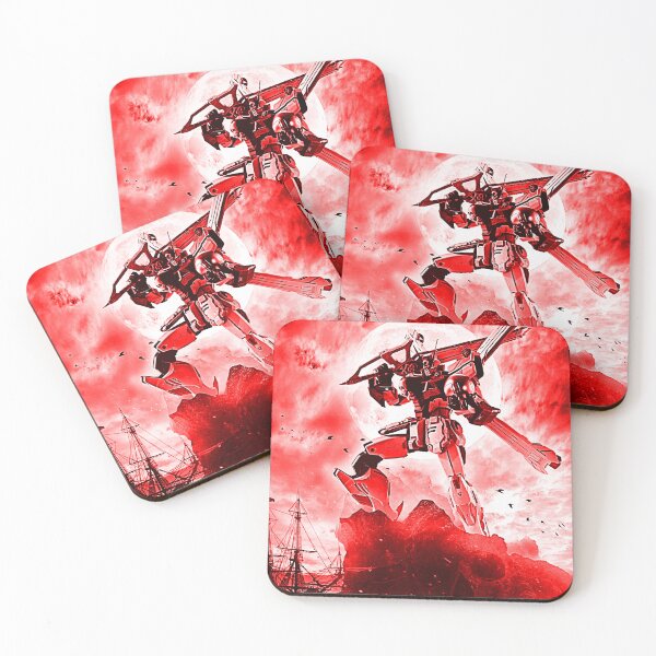 Item preview, CROSS BONE GUNDAM X red colour designed and sold by sabartgunpla.