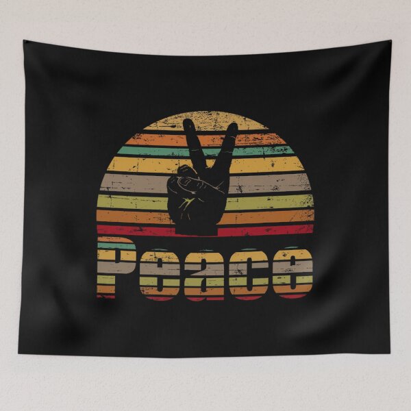 Item preview, Peace Sign 	 Retro Love 60's 70's Hippie 	 		 designed and sold by xdmkomzqg22.