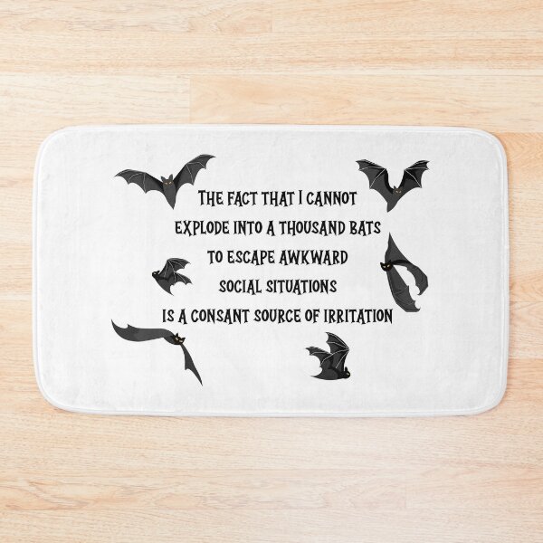 Item preview, I cannot explode into a thousand bats – Funny Halloween gothic slogan designed and sold by messy-nessie.