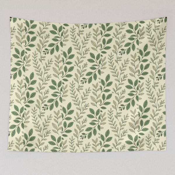 Item preview, Light Green Theme, Botanical Leaves, Minimalist Modern Stylize, light green background, Repeated Texture Pattern (image size 8320x12480) designed and sold by Digital-Davinci.