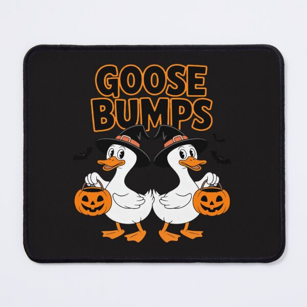 Item preview, Goose Bumps Halloween Goose Ghost Pumpkin Goose Fist Bump designed and sold by CraftyCuttable.