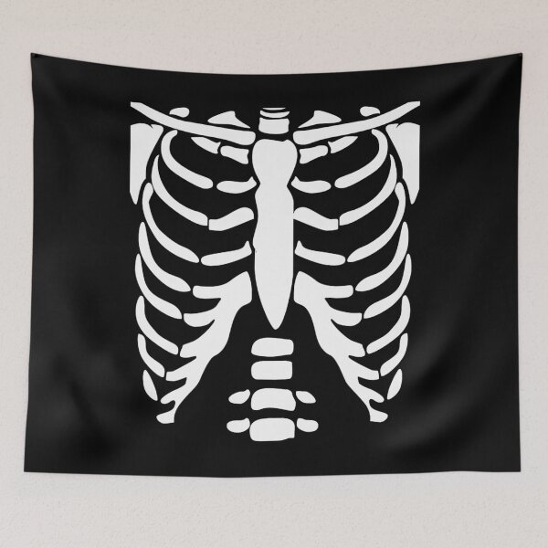 Item preview, SKELETON 	  Halloween Costume Rib cage Anatomy 	 		 designed and sold by buupxrcp2.
