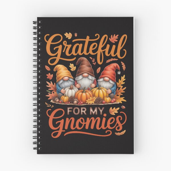 Item preview, Grateful For My Gnomies Fall Autumn Thanksgiving Gnomes designed and sold by CraftyCuttable.