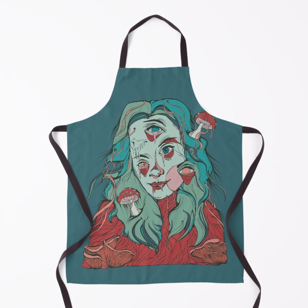 Item preview, abandoning caskets of quiet desperation- cottagecore portrait designed and sold by crestfallenmermaid.
