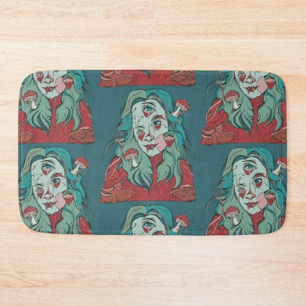 Item preview, abandoning caskets of quiet desperation- cottagecore portrait designed and sold by crestfallenmermaid.