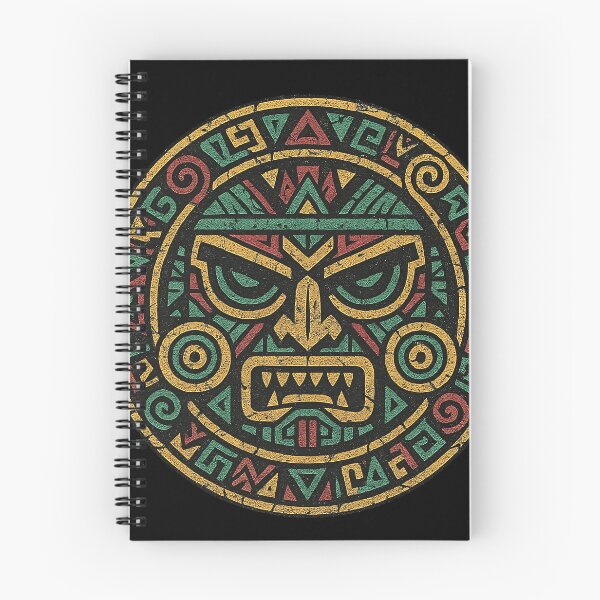 Item preview, Mayan Tribal Mask Ancient Sun Stone designed and sold by AncientVibes.