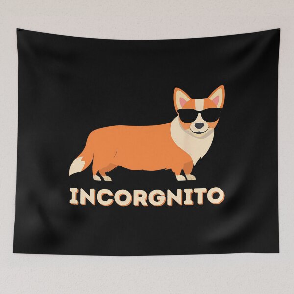 Item preview, Incorgnito - Funny Welsh Corgi Owner Dog Lover 		 designed and sold by tisoiwbqo56.